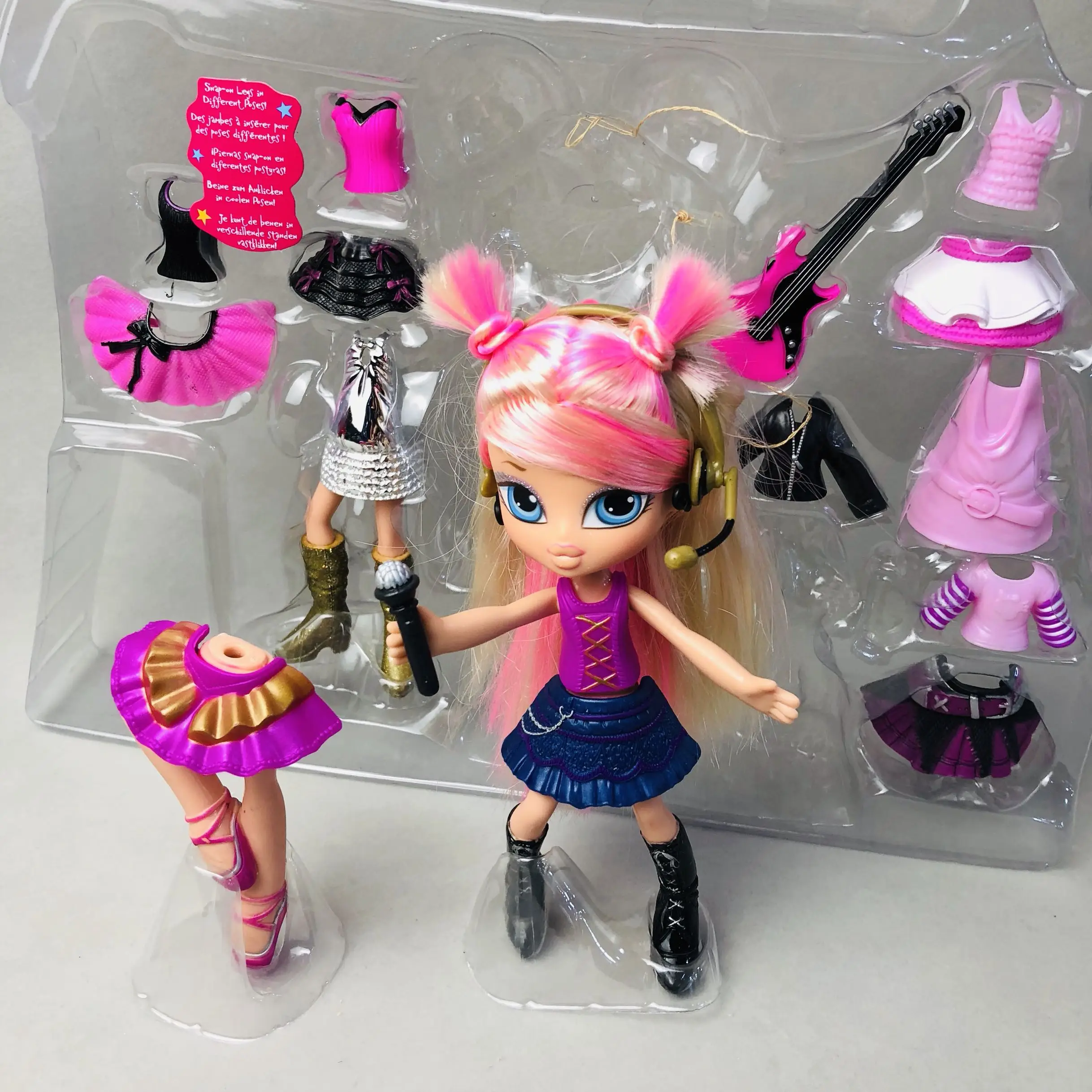 Кукла Mga brпокупки 18 см платье для девочки юбка сумка аксессуары гитарных