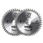 Диск для циркулярной пилы, угловая шлифовальная машина, твердосплавный резак для древесины, режущий диск 40T, 4 дюйма, Прямая поставка