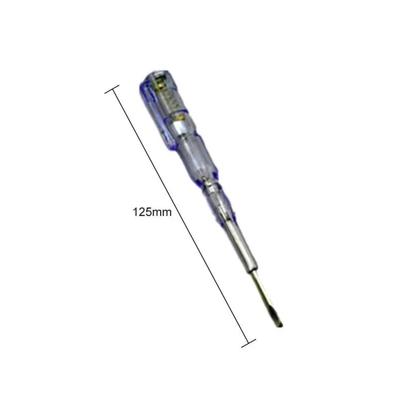

Waterproof Voltage Tester Induced Electric Pen Detector Screwdriver Probe with Indicator Light Voltage Tester Pen