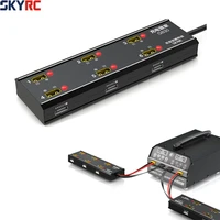 skyrc g630 charging hub charging management system paired pc1080 charger for uavagricultural drone batteries 6 in 1 skyrc g630