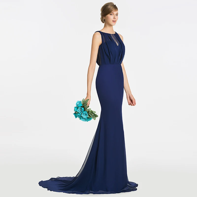 

Платье для подружки невесты с вырезами Dressv темно-синее платье без рукавов длиной до пола женское платье для свадебной вечеринки длинное пла...