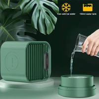 mini usb portable air cooler fan desktop air cooling fan humidifier purifier for office bedroom air conditioner