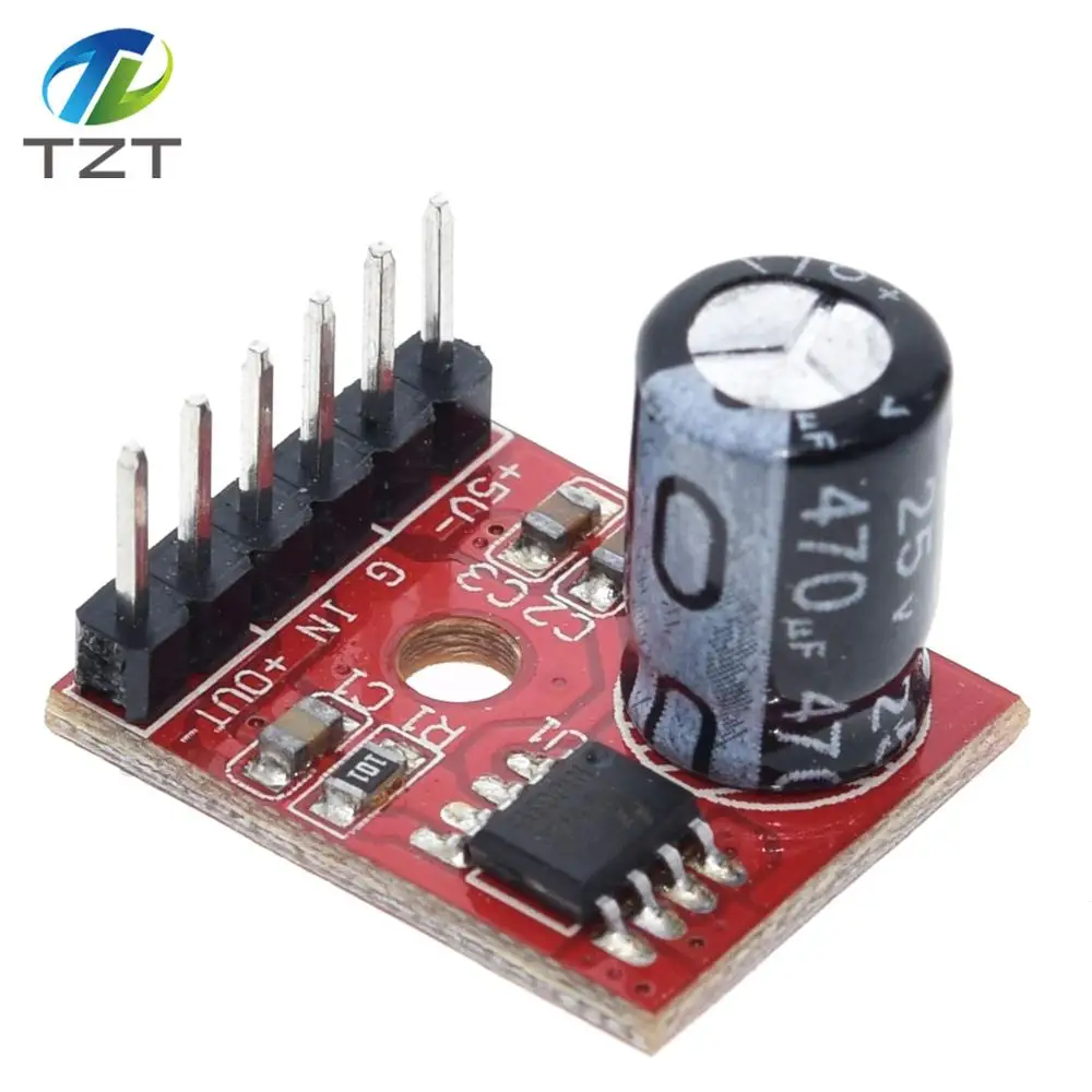 Мини-модуль TZT 5128 класса AB плата цифровых усилителей 5 В моно Вт усилитель
