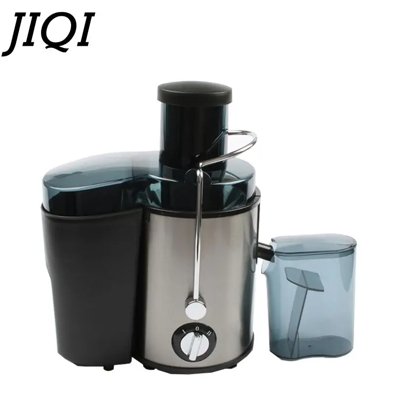 JIQI электрическая соковыжималка из нержавеющей стали экстрактор фруктового сока