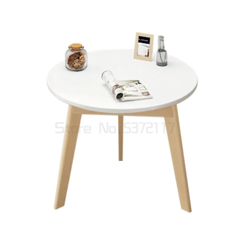 

Чайный столик в скандинавском стиле, маленький столик для дивана, боковой столик для всей семьи, для гостиной, маленький круглый столик для ...