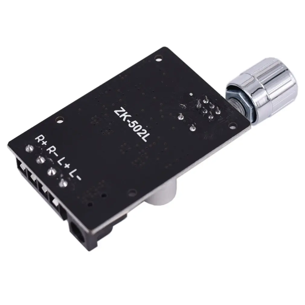 ZK 502L Bluetooth 5 0 беспроводной аудио цифровой усилитель мощности стерео плата 50Wx2