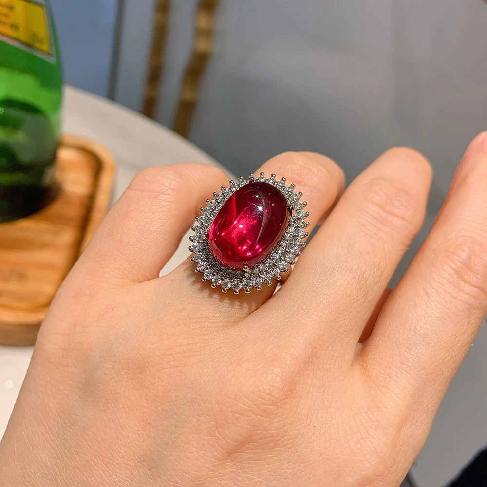 Женская винтажная Бриллиантовая бижутерия 13 х18 мм