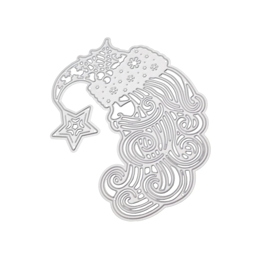 Кепка Сейлор Мун металлические Вырубные штампы Санта Клаус рождественские