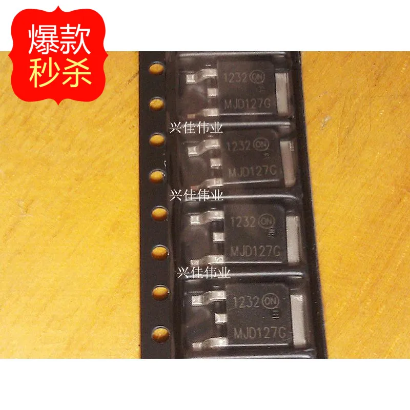 10 шт. Новый MJD127T4G MJD127G J127G TO252 Darlington 10 шт. Новый MJD127T4G MJD127G J127G TO252 Darlington