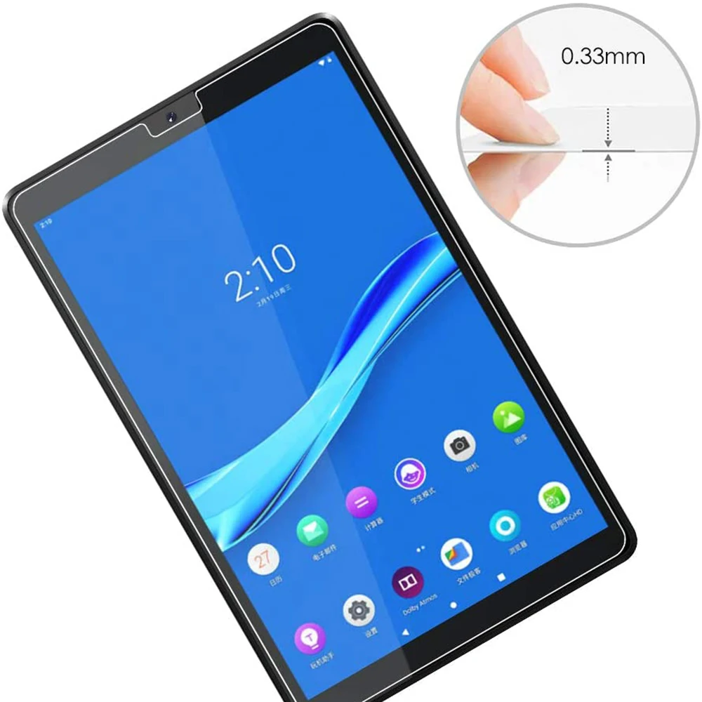 Screen Protector Tempered Glass For Lenovo Tab M10 Plus M8 M7 3rd 2nd Gen FHD P11 Pro P10 YOGA Smart 10.1 10.3 11 11.5 | Компьютеры и