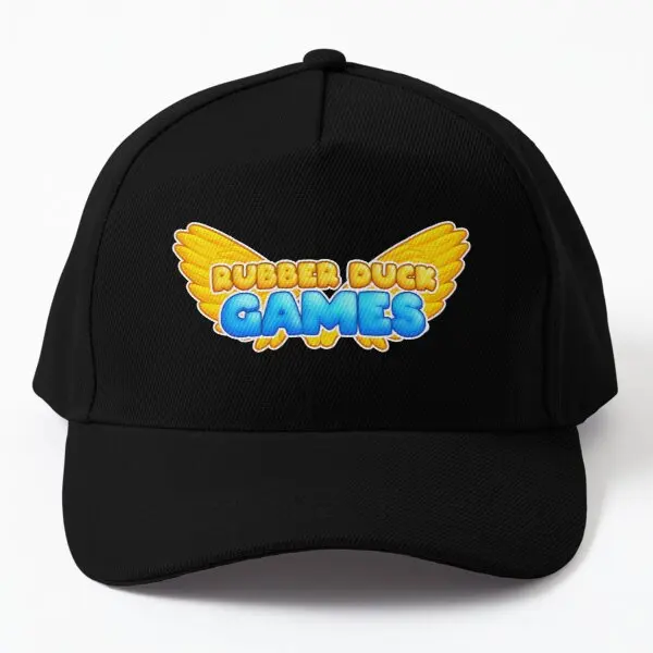 

Rubber Duck Games Logo Baseball Cap Hat Boys Mens Sport Summer Solid Color Spring Black Sun Outdoor Printed Bonnet Women