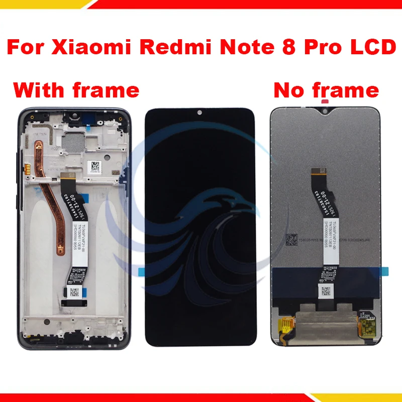 ЖК-дисплей с сенсорным экраном для Xiaomi Redmi Note 8 Pro запасные части в сборе Note8 |