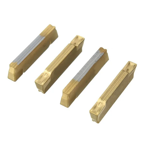 

New 10pcs MGMN200-G 2mm Carbide Insert For MGEHR/MGIVR Grooving Cut-Off Tool Golden KDC Metal Convenient And Practical Hand Tool
