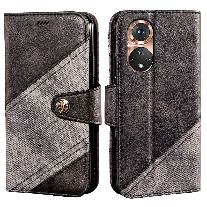 

Flip Case For Honor 50 Pro Book Leather Case Shockproof Bumper Flip Case For Honor 50 SE Cover