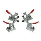 4 шт Зажимной патрон, Зажимная пластина, гравировальный станок с ЧПУ, алюминиевая пластина для фиксации деревообработки