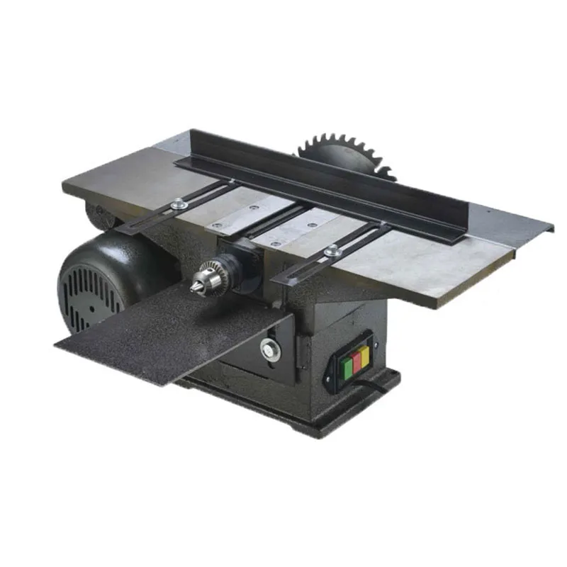 220V 3800r/min Multifunctional Woodworking Saw Table Electric 120A Wood Planer with Backboard and 1.3KW Motor YZ | Инструменты