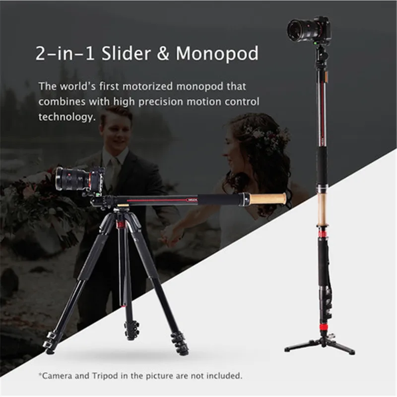 MOZA Slypod 2 в 1 слайдер монопод для Gimbal Moza Aircross ульсветильник водонепроницаемый