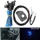 Крышка + синий светодиодный переключатель круиз-контроля 45186-0D110-E0 45186-0D110-C0 для Toyota Yaris Vios 84632-34017 8463234011