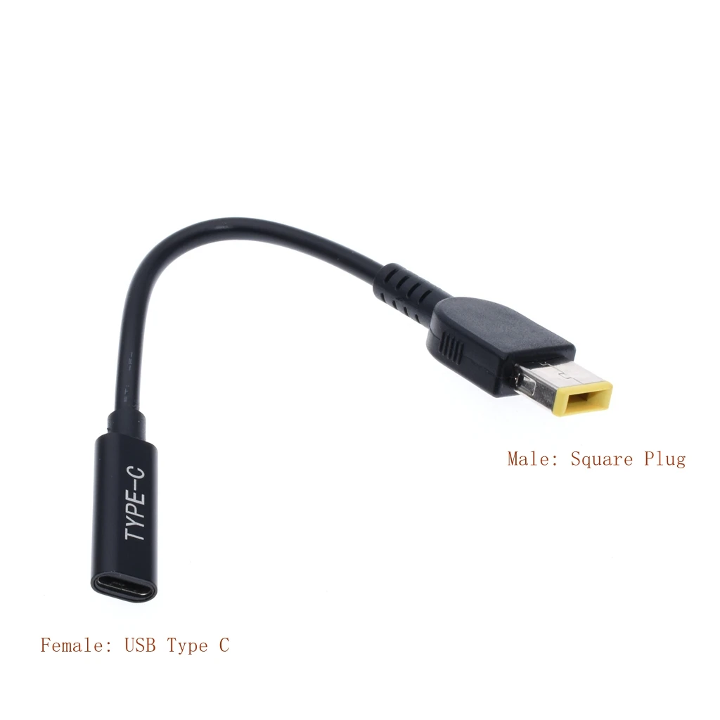 USB 3 1 type C мама к DC 7 4*5 0 мм 4 5*3 5 5*2 2 Sqaure папа зарядное устройство адаптер соединитель