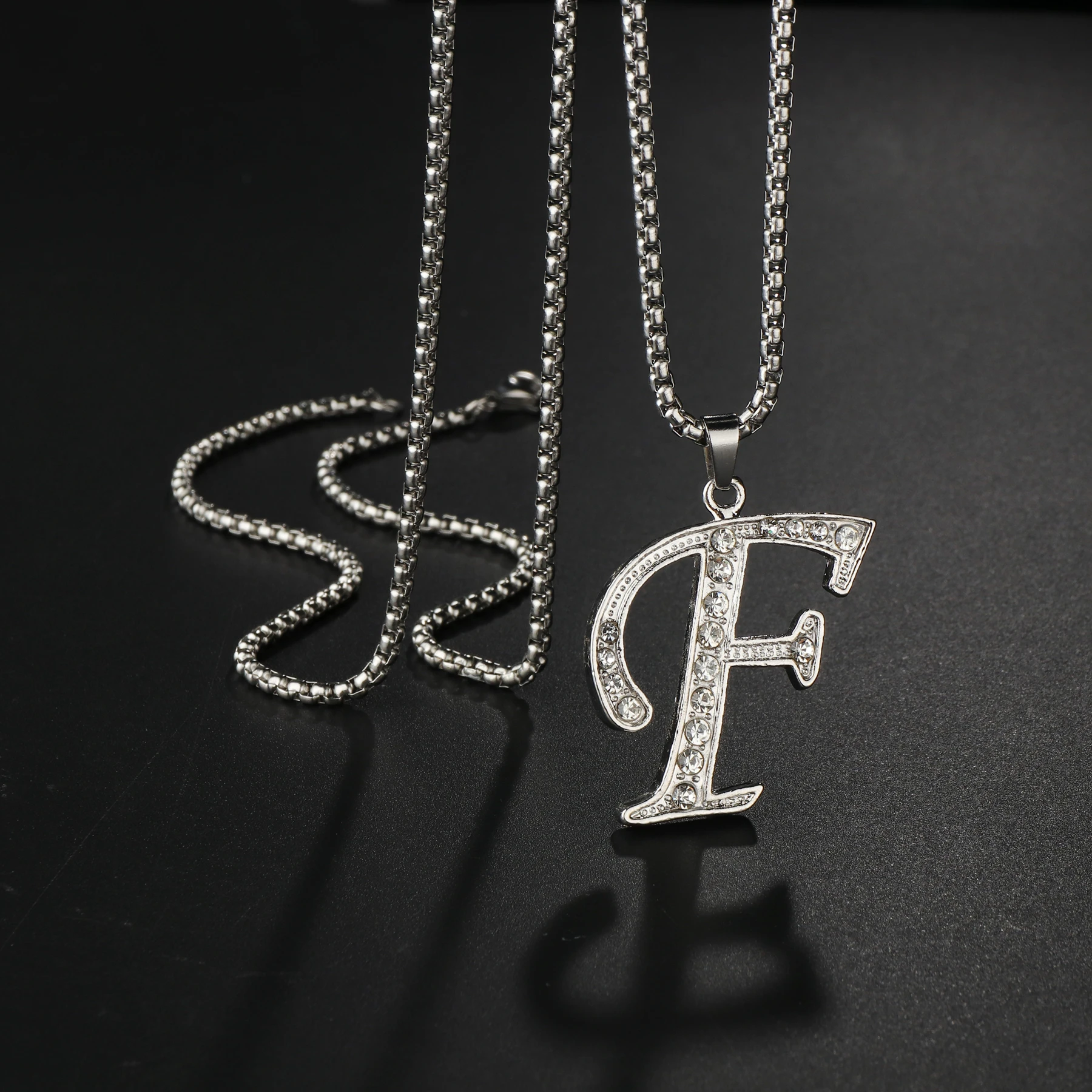 Цепочка с подвеской в виде букв алфавита для мужчин и женщин | Украшения
