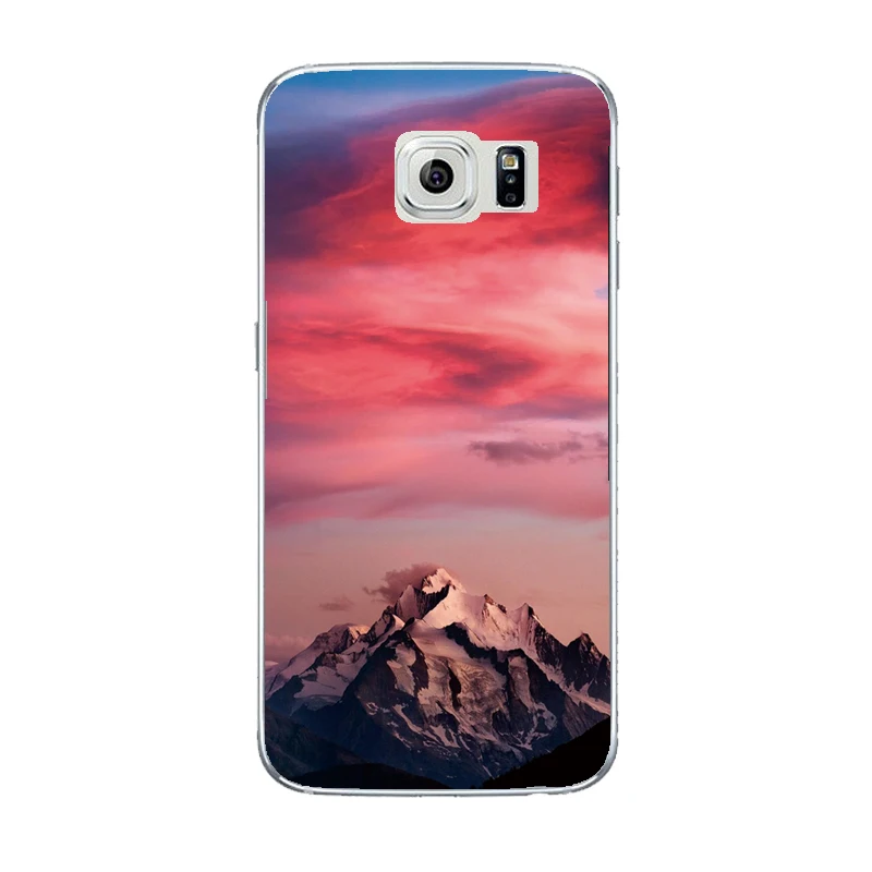 THREE-DIAO панда милый мультфильм силиконовый чехол для телефона samsung Galaxy s6 Edge G920 G920F