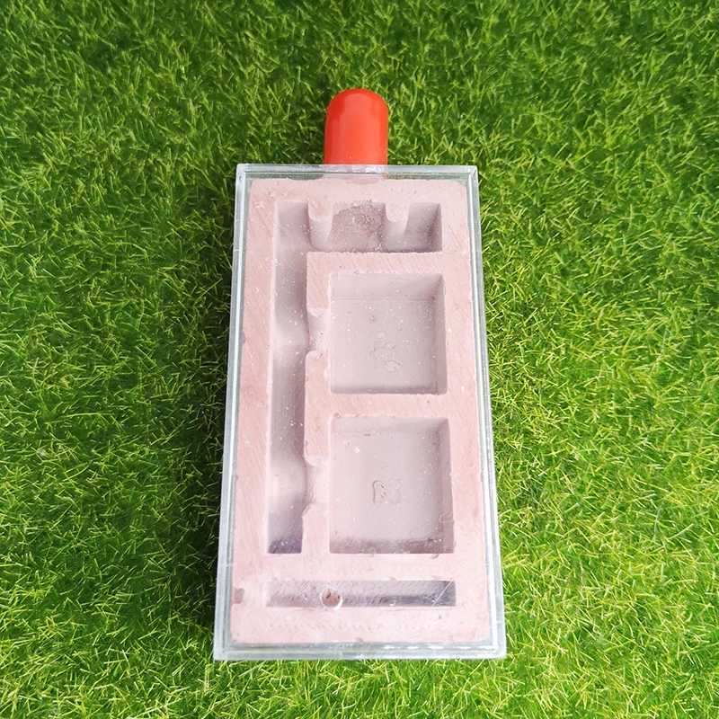 Rectangular Ant Plaster Nest Red Concrete Farm Creative Maze Design Workshop Villa Insect Terrarium | Дом и сад