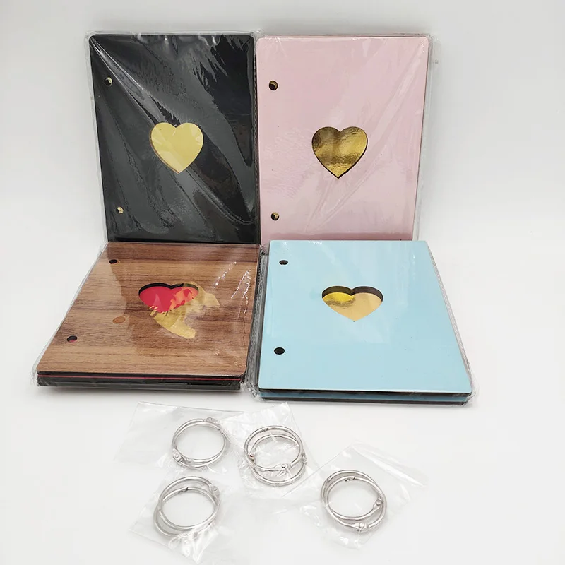 6 дюймов деревянный фотоальбом ручной работы DIY альбом для детского роста памяти