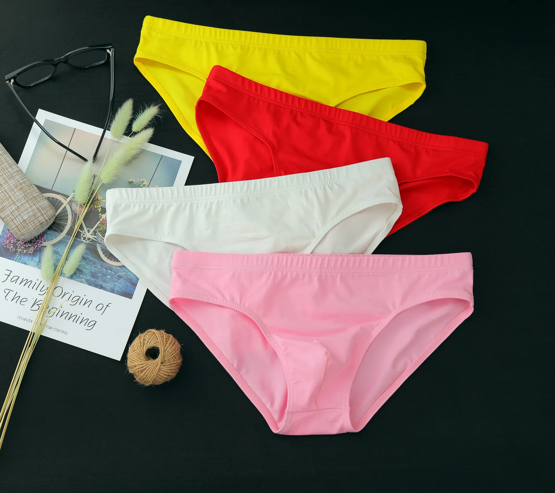 Трусы брифы мужские из дышащего хлопка 1 шт.| |