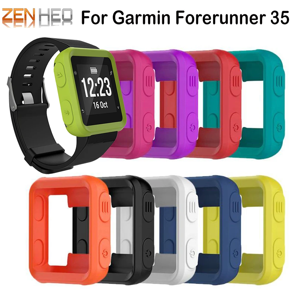 Силиконовый чехол для Garmin Forerunner 35 Обложка спортивных часов защитная