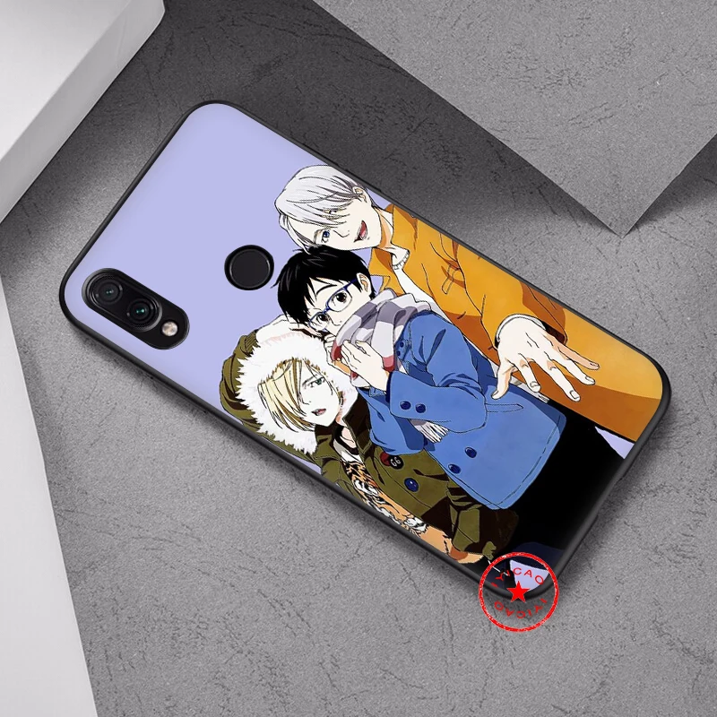 IYICAO аниме Юри на льду мягкий чехол для Xiaomi Redmi Note 8 7 6 5 Pro 5A 4X Мягкий Силиконовый ТПУ
