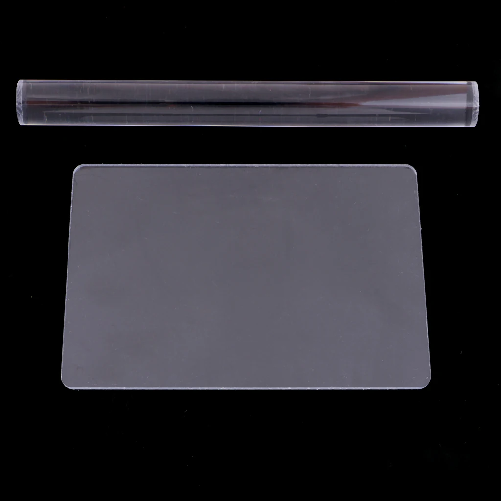 

20cm Acrylic Rolling Pin Rod Bar Clay Dough Roller Sculpey Polymer Clay