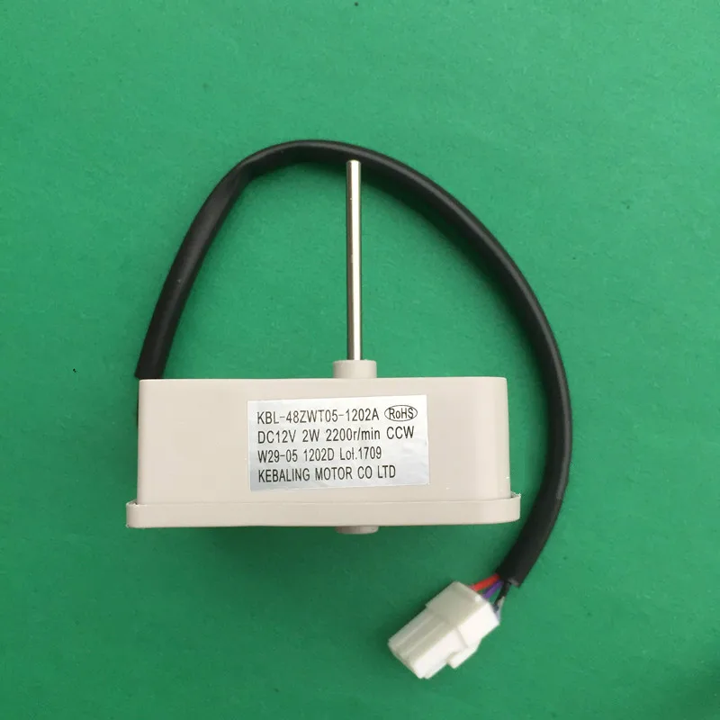 Двигатель вентилятора холодильника KBL 48ZWTO5 1202A морозильной камеры двигатель DC