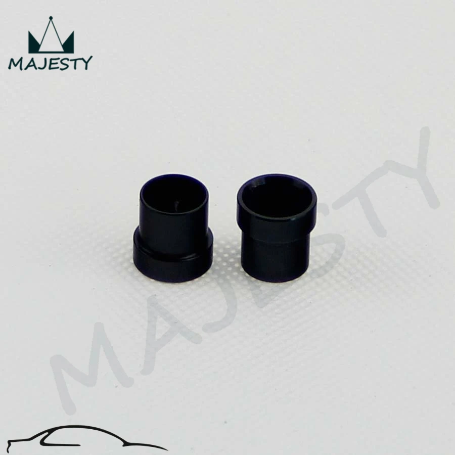 2 шт. 6AN алюминиевые трубчатые втулки фитинги размер трубы 3/8 ''трубчатые AN6