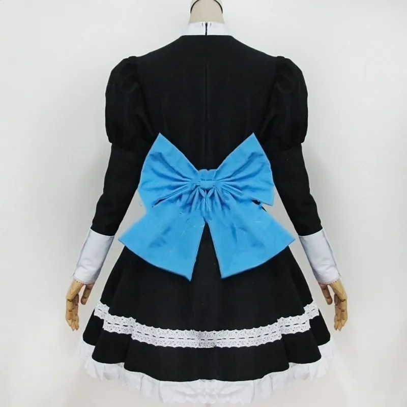 Аниме трусики и чулки с поясом шарфом колготки Heroine Anarchy черное платье