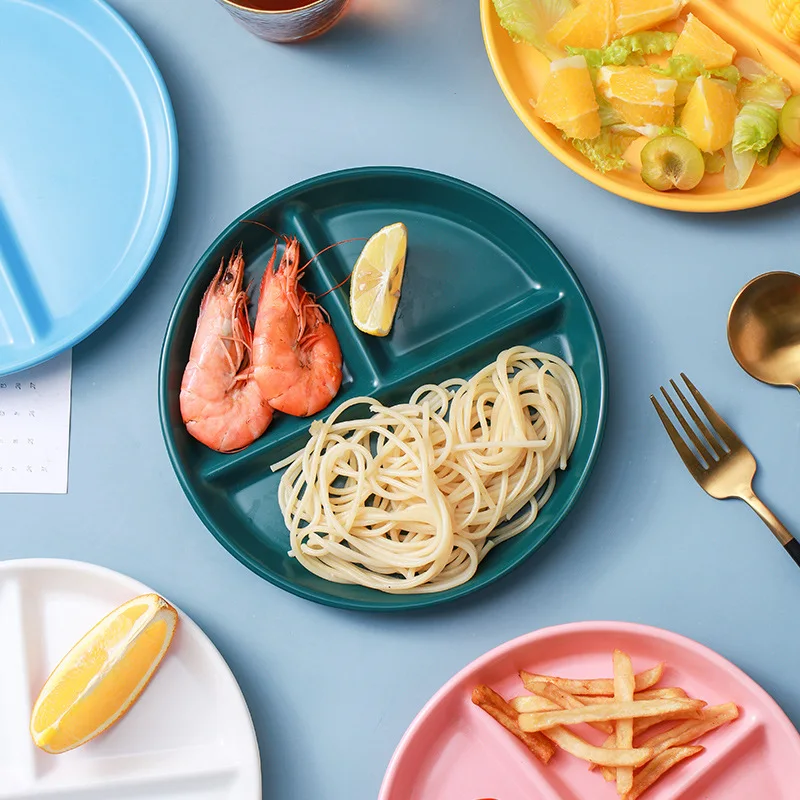 Керамическая сетка для одного человека тарелка закуски интернет знаменитости Ins