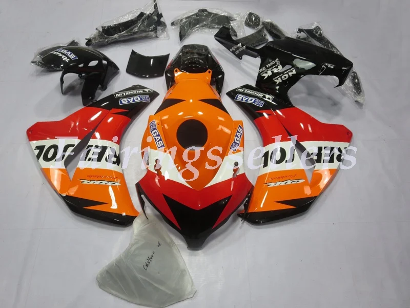 Инъекция Новый ABS полный обтекатель комплект Подходит для HONDA CBR1000RR 2008 2009 2010 CBR 1000RR