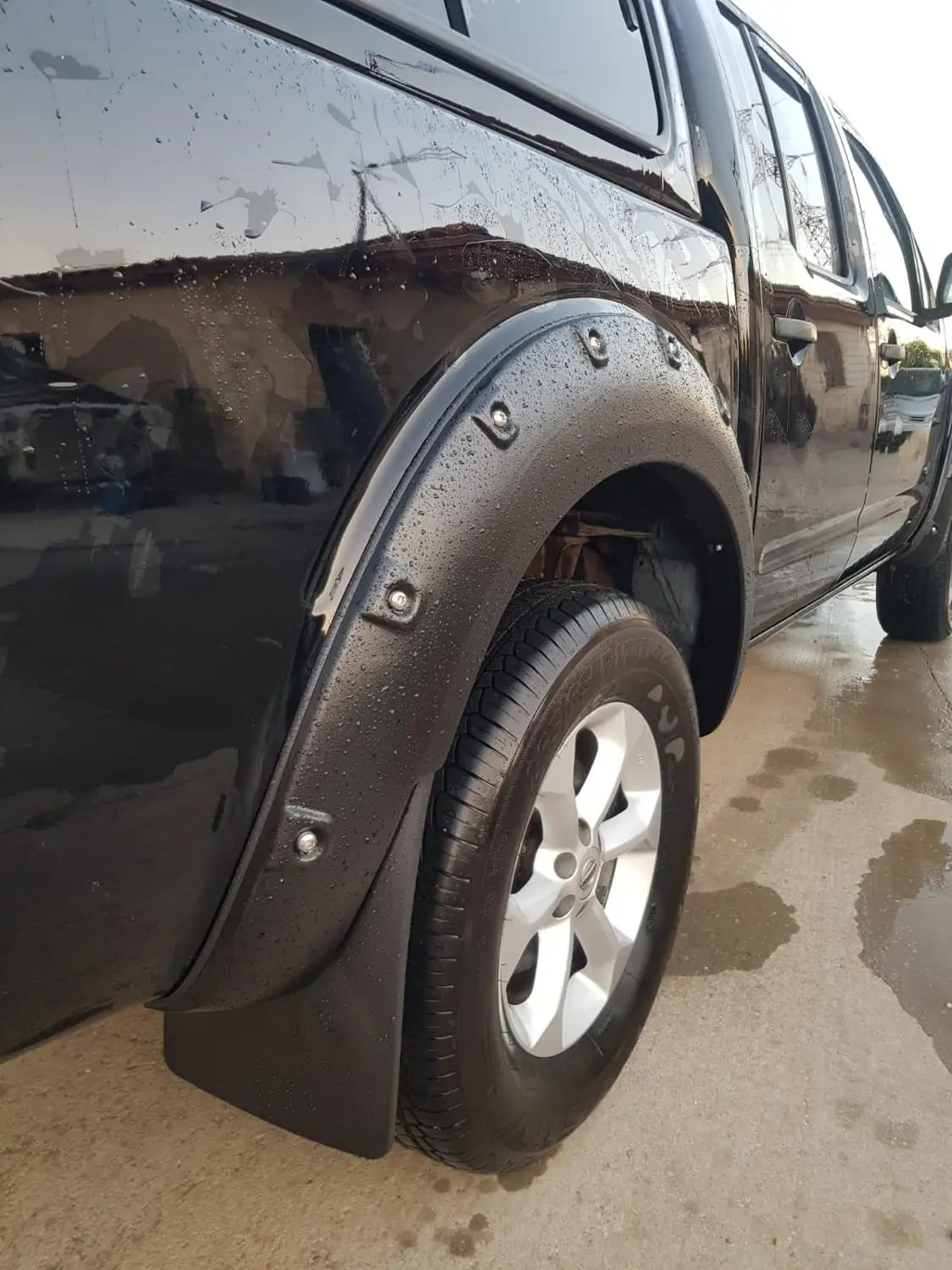 Крыло Колеса арки крыло вспышки для Nissan NAVARA Frontier D40 2006 2013 с прикроватной тумбочкой