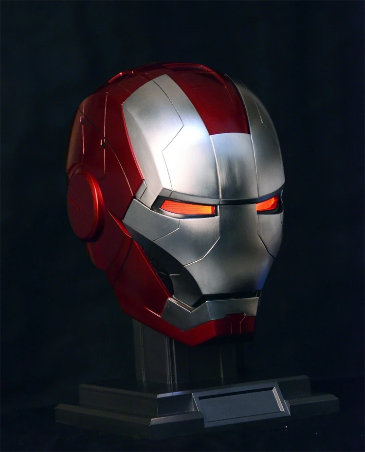 

Chinese and English Voice Control Wearable Iron Man Mk5 Helmet