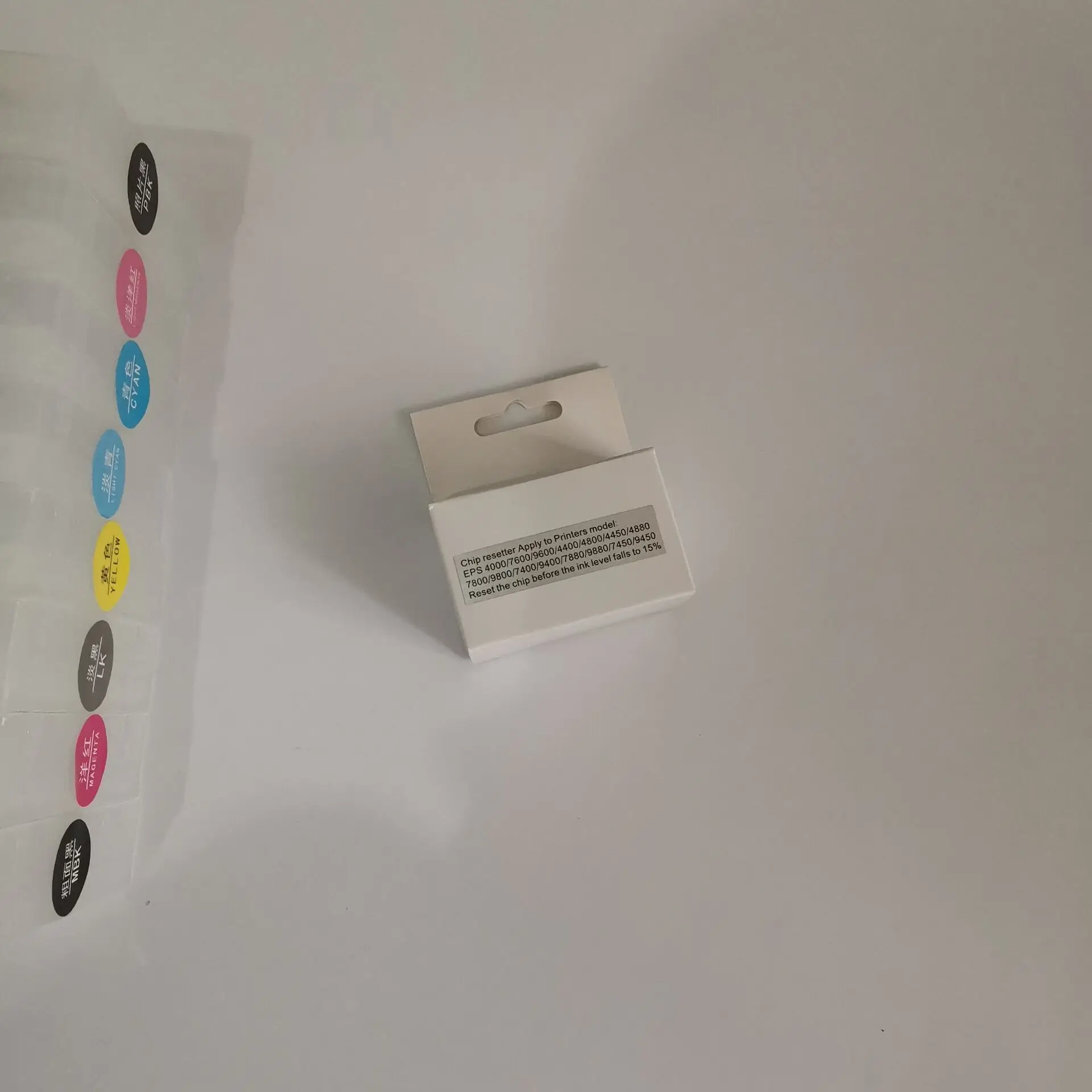 

7800 9800 refillable cartridge with resettable chip with chip resetter for epson stylus 7800 9800 ink tank