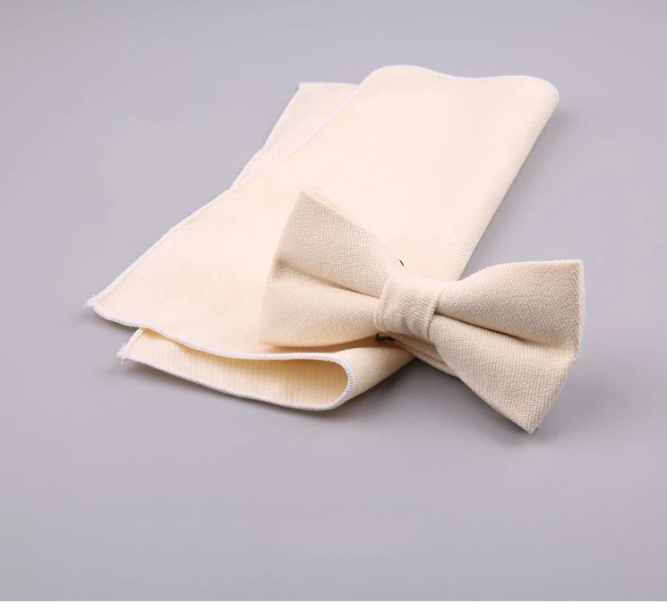 Deerskin бархатный шарф бабочка костюм мужской корейской версии сплошной цвет