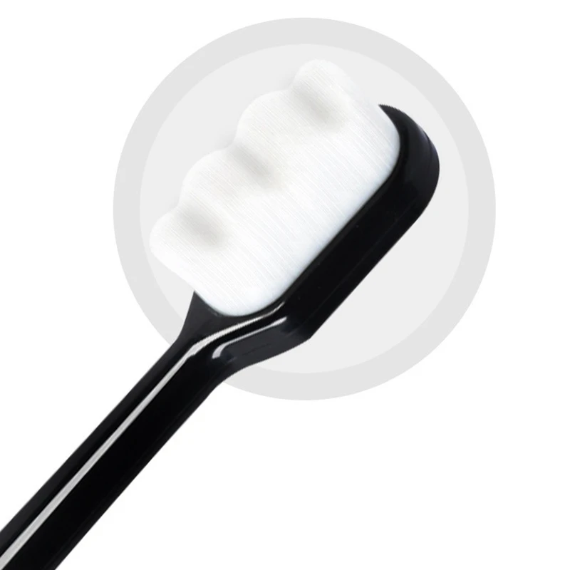 Женская зубная щетка 12000 мягкая микро нано для беременных женщин волос зеленый