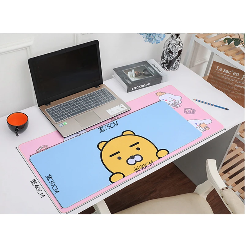 Водонепроницаемый мультипликационный коврик для клавиатуры 75 см * 30 очень