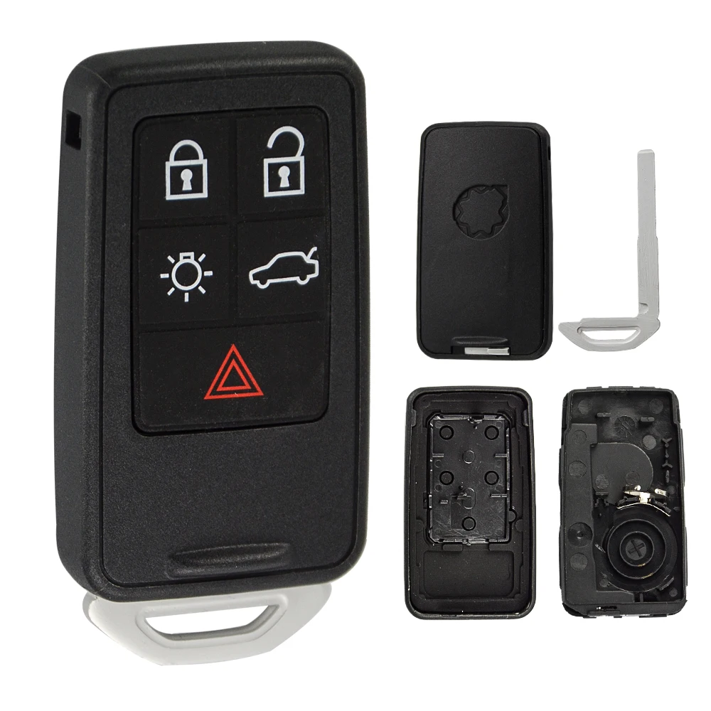 OkeyTech 5 кнопок 433 МГц ID46 чип половина умный Автомобильный Дистанционный ключ для