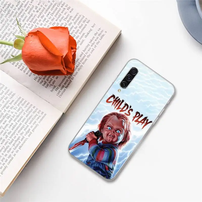 

CHUCKY grim Reaper terror Phone Case For Samsung A S M Note 9 10 20 fe 21 71 30 ultra plus 5g 11 31 51 s