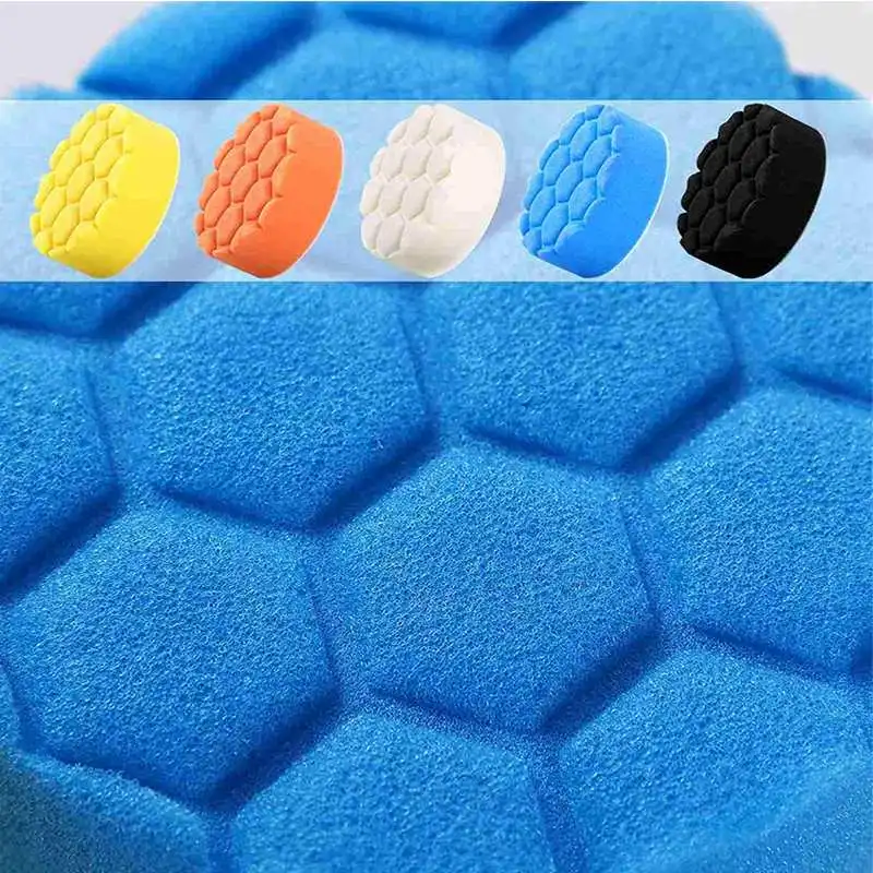 

19Pcs 3" Car Polishing Pads Sponge Buffing Polishing Pad Kit for Car Polisher with Drill Adapter Buffing Car Tool Accessories