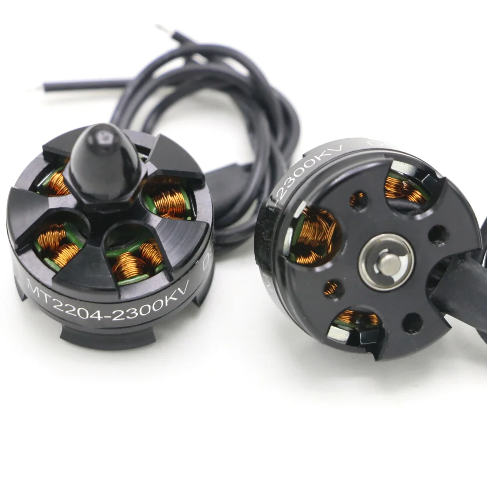 4 компл./лот MT2204 2204 2300KV бесщеточный двигатель 2 CW/2 CCW для мини 200 210 250 280 мм защитной