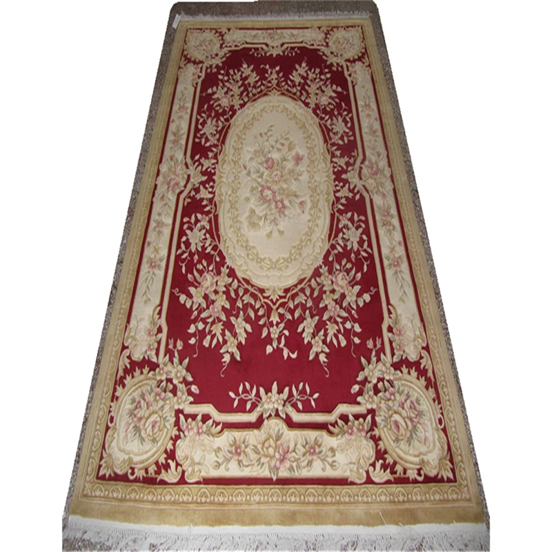 

ORIENTAL RUG FLOWER RUG VINTAGE MADE FRENCH SAVONERY HMADE HOME DECORATION LIVINGROOM RUG
