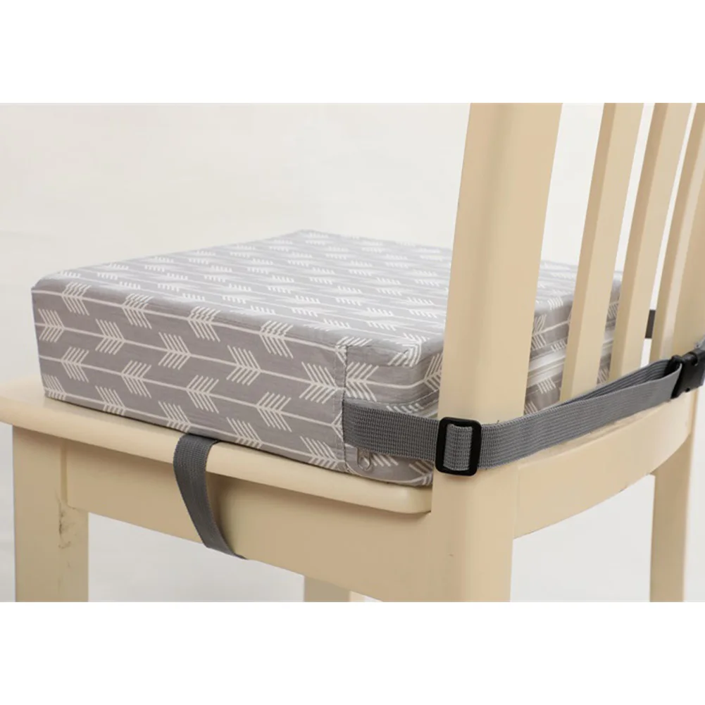 

Portable Seat Cushion Kids High Chair Booster Seat Cushion Dining Chair Heightening Seat Cushion Student Adjustable enjoyment
