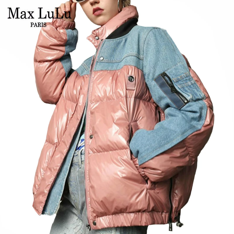 Max LuLu/Новинка 2020 корейские дизайнерские женские свободные пальто женская