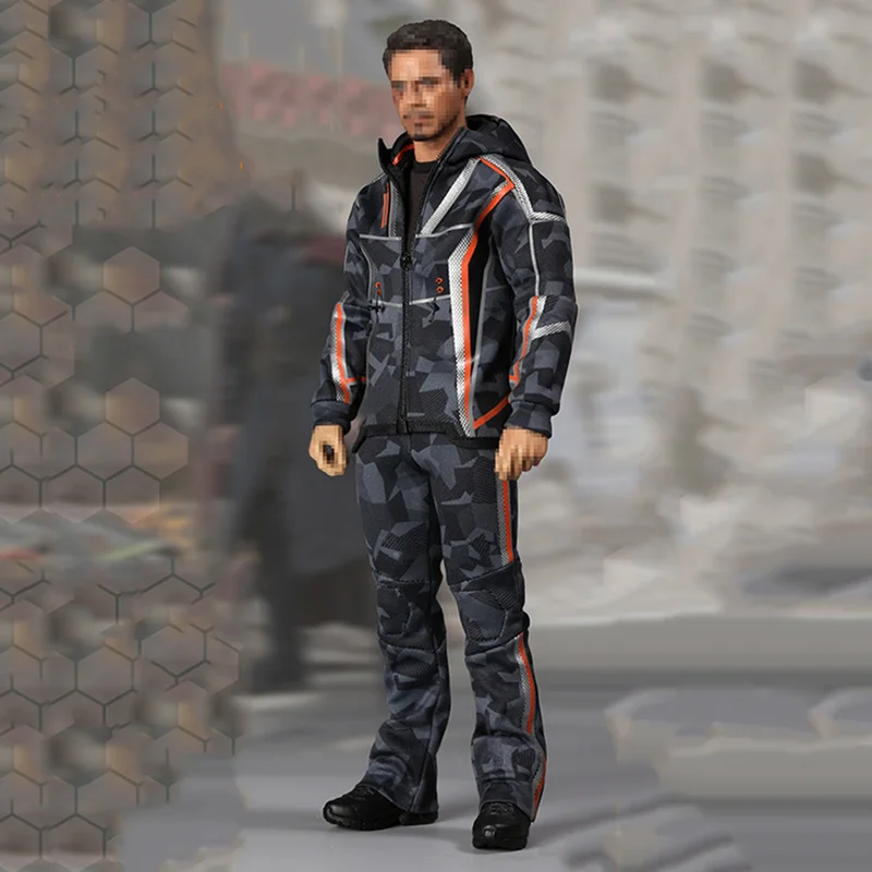 1/6 масштаб F-080 Железный мужской Tony мужской нано боевой костюм одежда для мужчин Супер Герой Одежда для 1" фигурки тела кукла игрушка